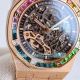 GRF Luxury Clone AP Royal Oak Frosted Gold Rainbow Skeleton Dial Rose Gold Watch (3)_th.jpg